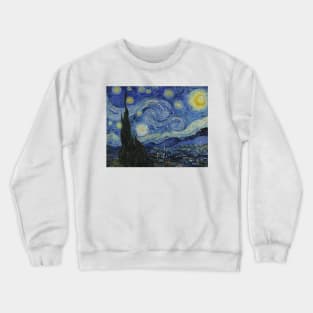 Starry Night by Vincent van Gogh Crewneck Sweatshirt